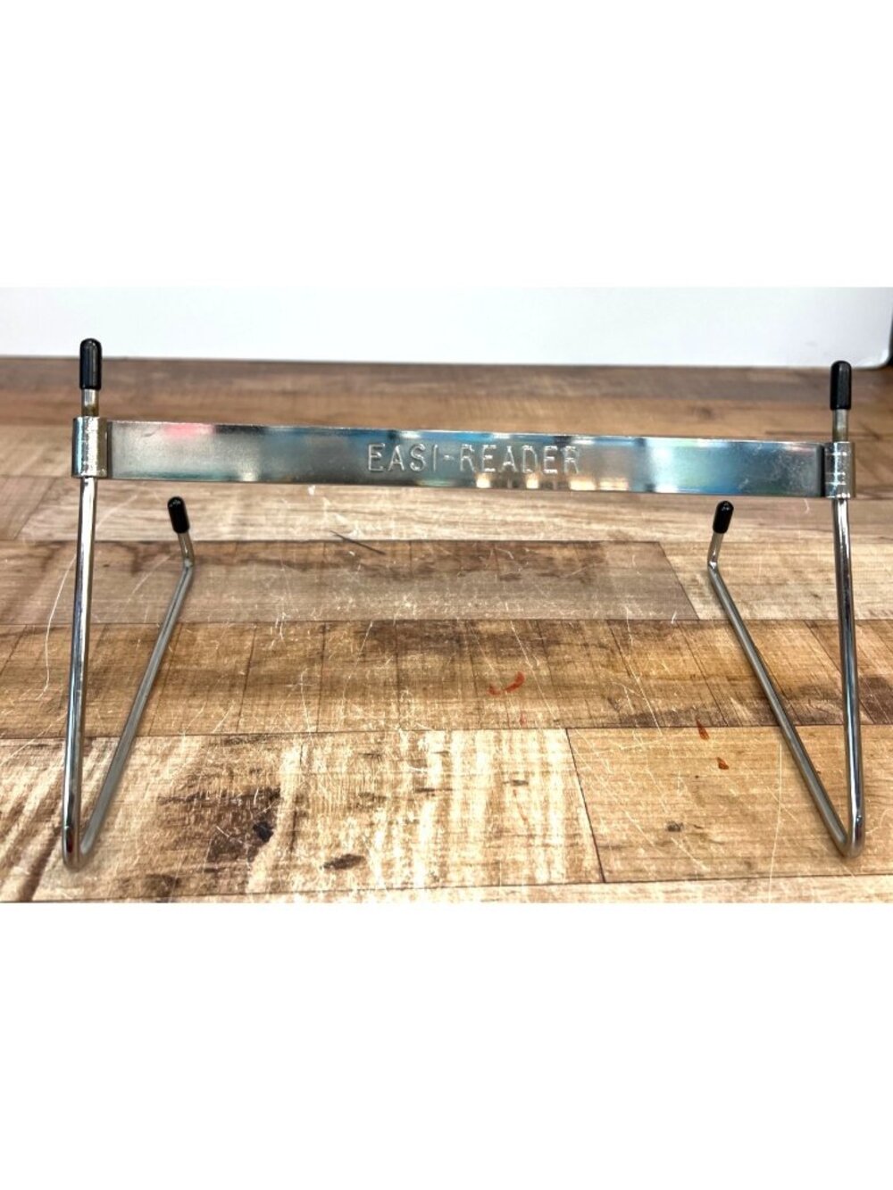 Easi-Reader Adjustable Metal Book Stand With Rubber Tips For Stability